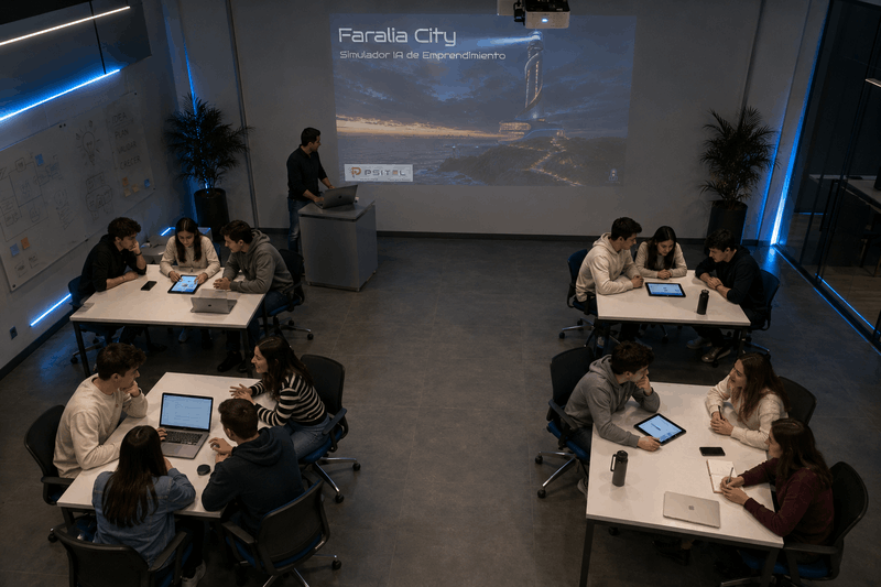 عرض لقرارات الأعمال في Faralia City